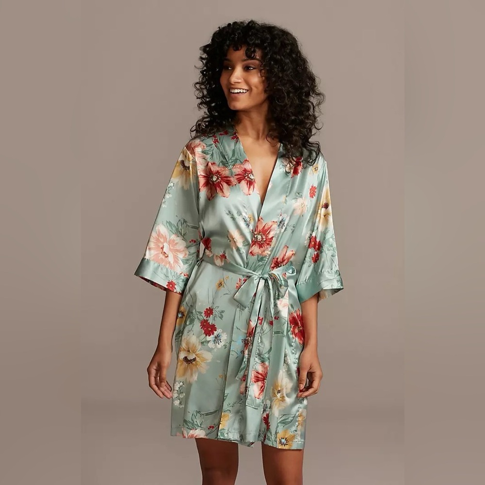 NWT Satin Robe